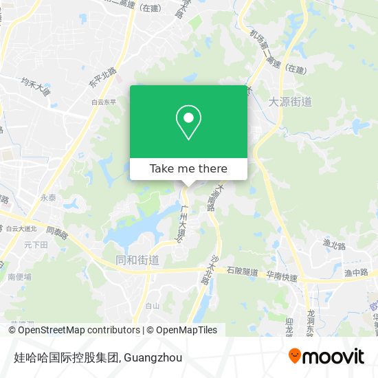 娃哈哈国际控股集团 map