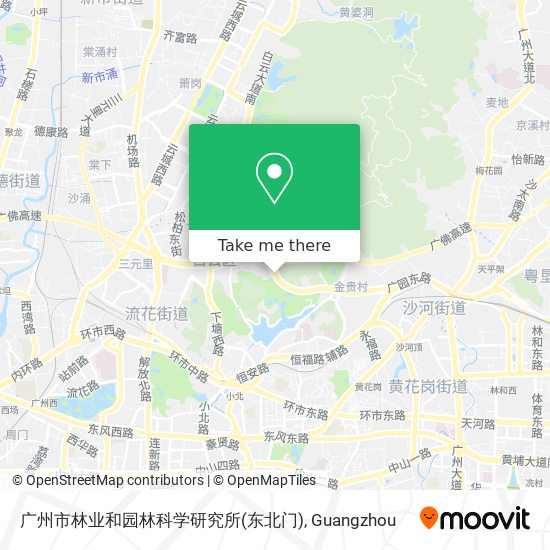 广州市林业和园林科学研究所(东北门) map