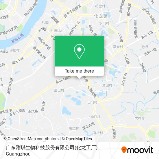 广东雅琪生物科技股份有限公司(化龙工厂) map
