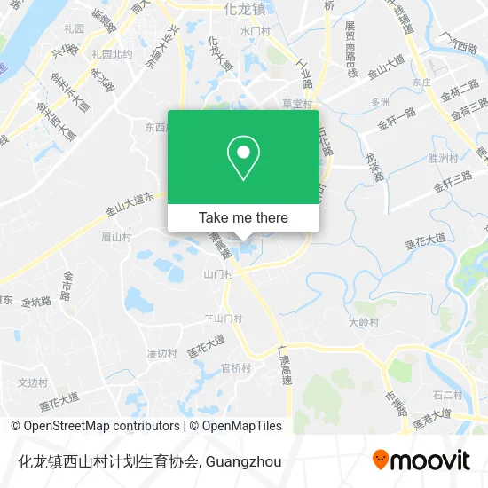 化龙镇西山村计划生育协会 map
