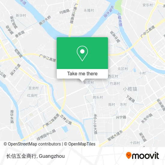 长信五金商行 map