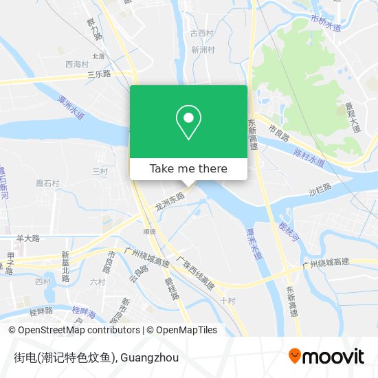街电(潮记特色炆鱼) map