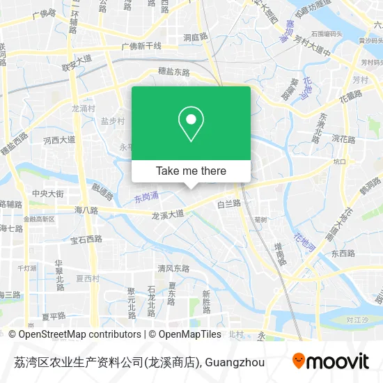 荔湾区农业生产资料公司(龙溪商店) map