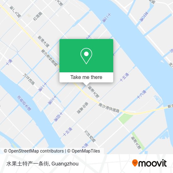 水果土特产一条街 map