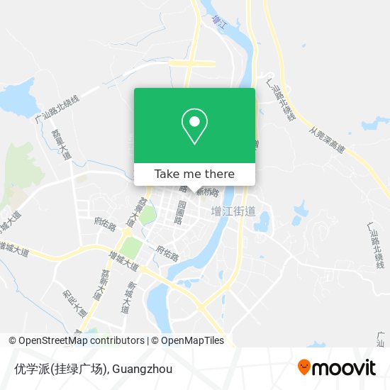 优学派(挂绿广场) map