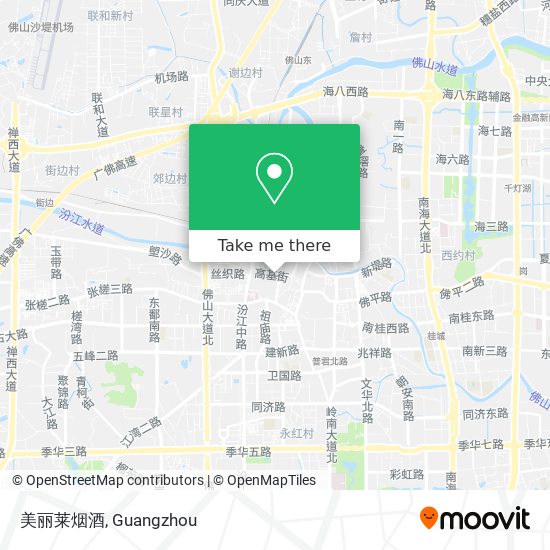 美丽莱烟酒 map