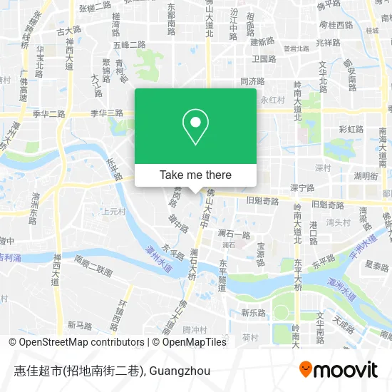 惠佳超市(招地南街二巷) map