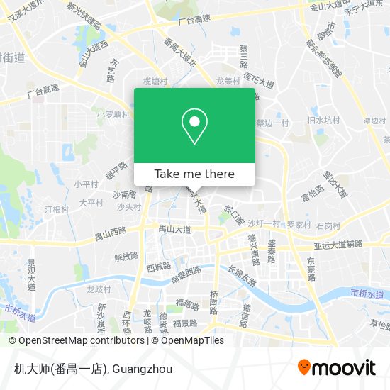 机大师(番禺一店) map