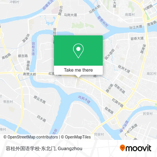 容桂外国语学校-东北门 map