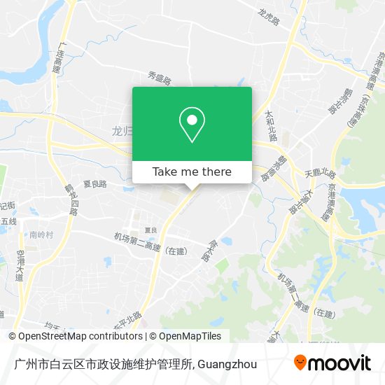 广州市白云区市政设施维护管理所 map