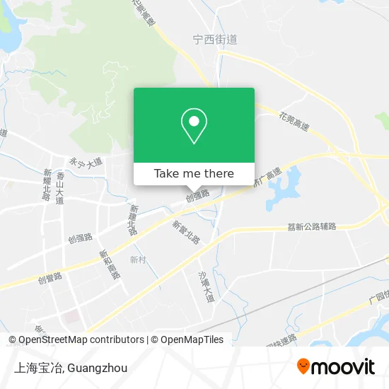 上海宝冶 map
