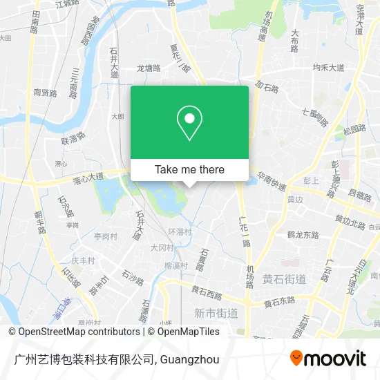广州艺博包装科技有限公司 map