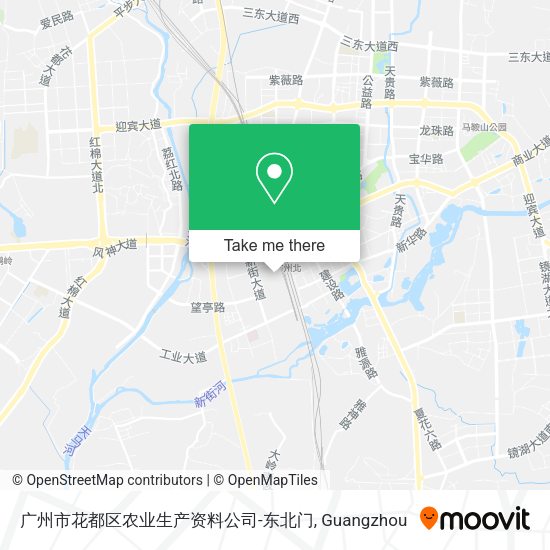 广州市花都区农业生产资料公司-东北门 map