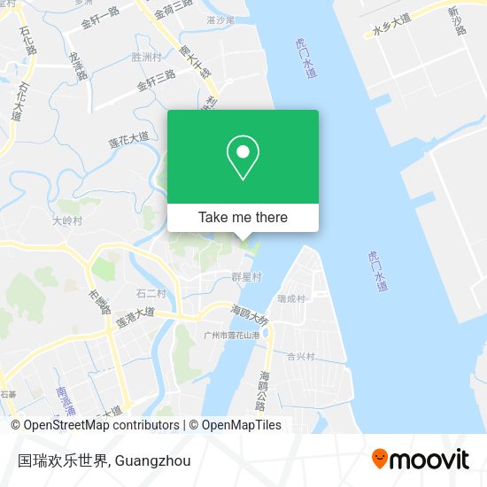 国瑞欢乐世界 map