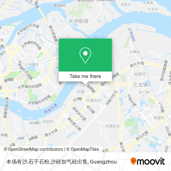 本场有沙,石子石粉,沙砖加气砖出售 map