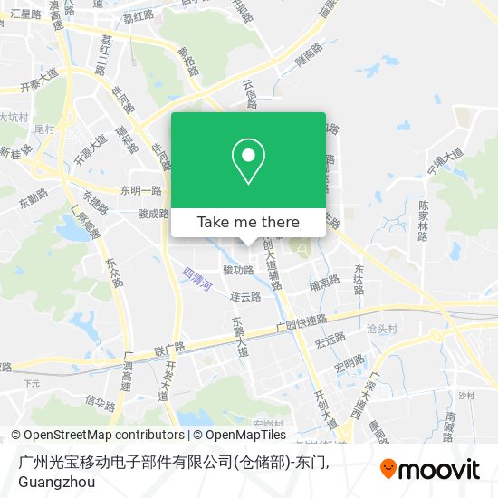 广州光宝移动电子部件有限公司(仓储部)-东门 map