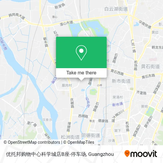 优托邦购物中心科学城店B座-停车场 map