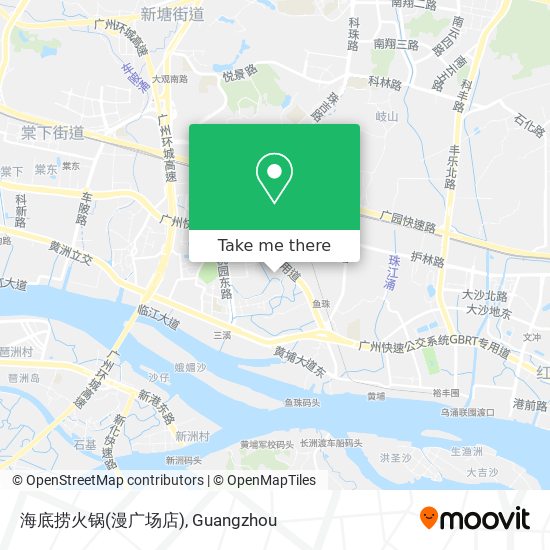 海底捞火锅(漫广场店) map