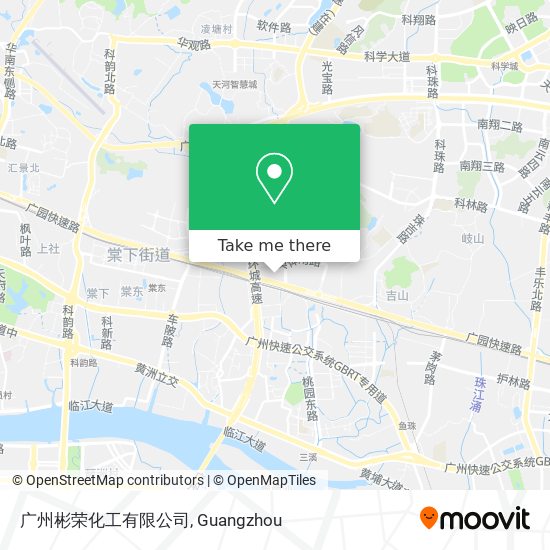 广州彬荣化工有限公司 map