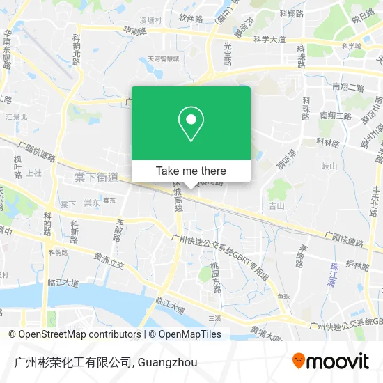 广州彬荣化工有限公司 map