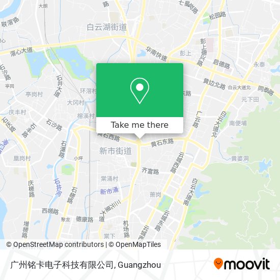 广州铭卡电子科技有限公司 map