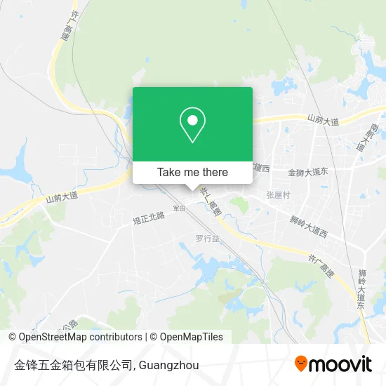 金锋五金箱包有限公司 map