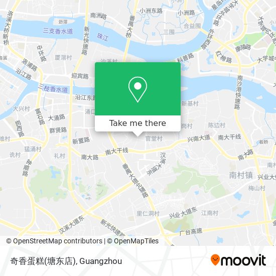 奇香蛋糕(塘东店) map