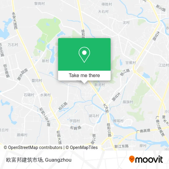 欧富邦建筑市场 map