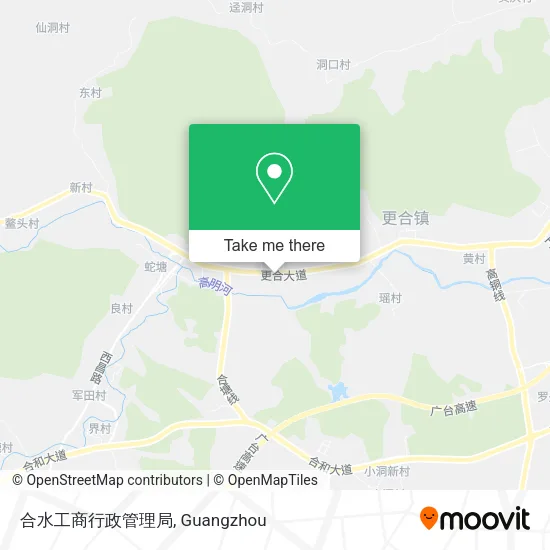 合水工商行政管理局 map