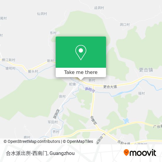 合水派出所-西南门 map