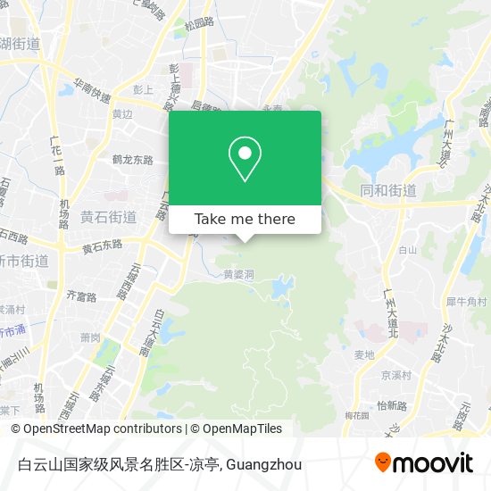 白云山国家级风景名胜区-凉亭 map