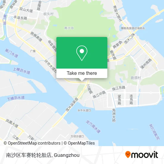 南沙区车赛轮轮胎店 map
