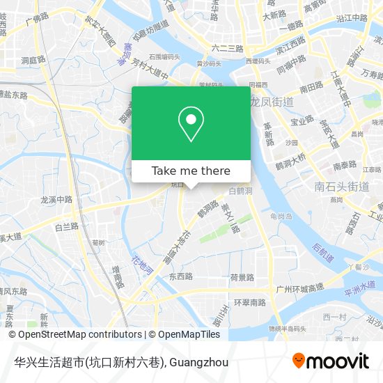 华兴生活超市(坑口新村六巷) map