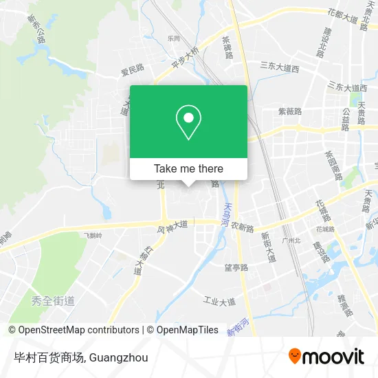 毕村百货商场 map