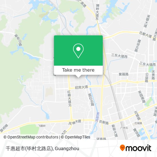 千惠超市(毕村北路店) map