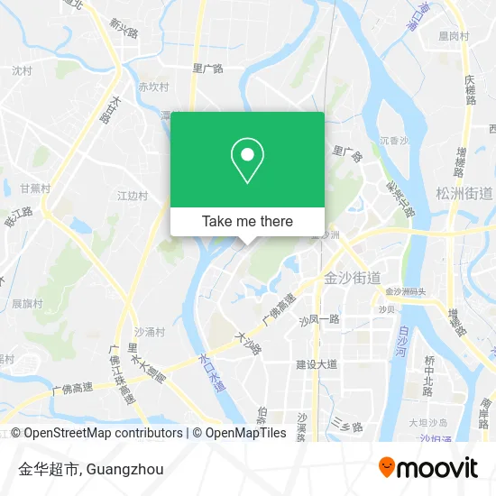 金华超市 map