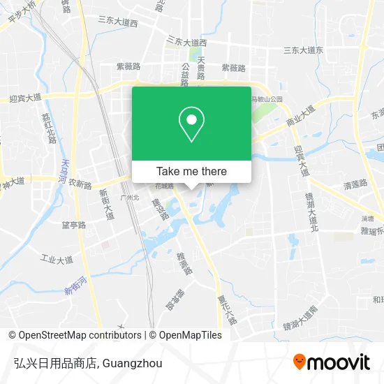 弘兴日用品商店 map
