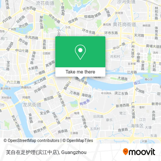芙自在足护理(滨江中店) map