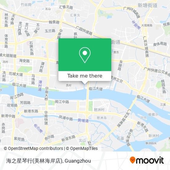 海之星琴行(美林海岸店) map