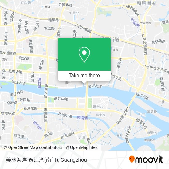 美林海岸-逸江湾(南门) map