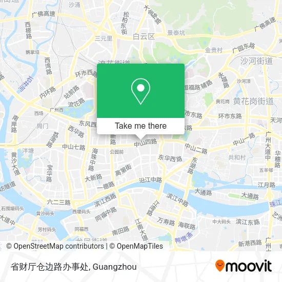 省财厅仓边路办事处 map