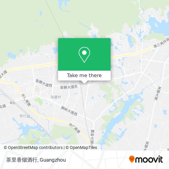茶里香烟酒行 map