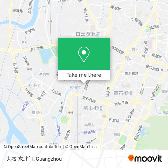 大杰-东北门 map