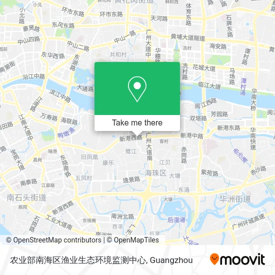 农业部南海区渔业生态环境监测中心 map