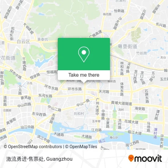 激流勇进-售票处 map