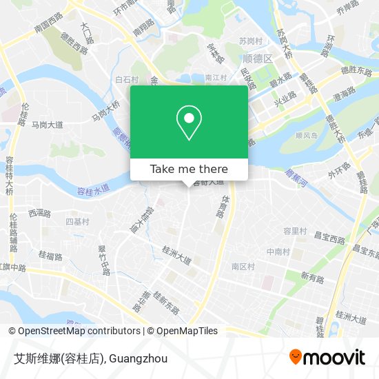 艾斯维娜(容桂店) map