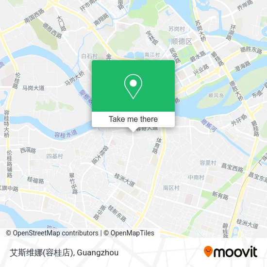 艾斯维娜(容桂店) map