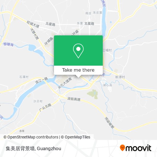 集美居背景墙 map