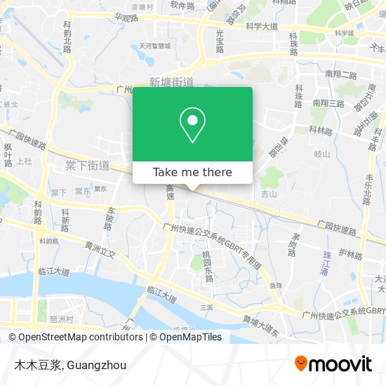 木木豆浆 map