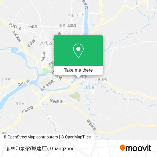 菲林印象馆(城建店) map
